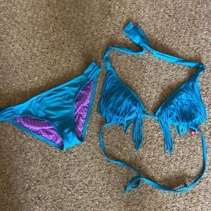 Guess fringe bikini